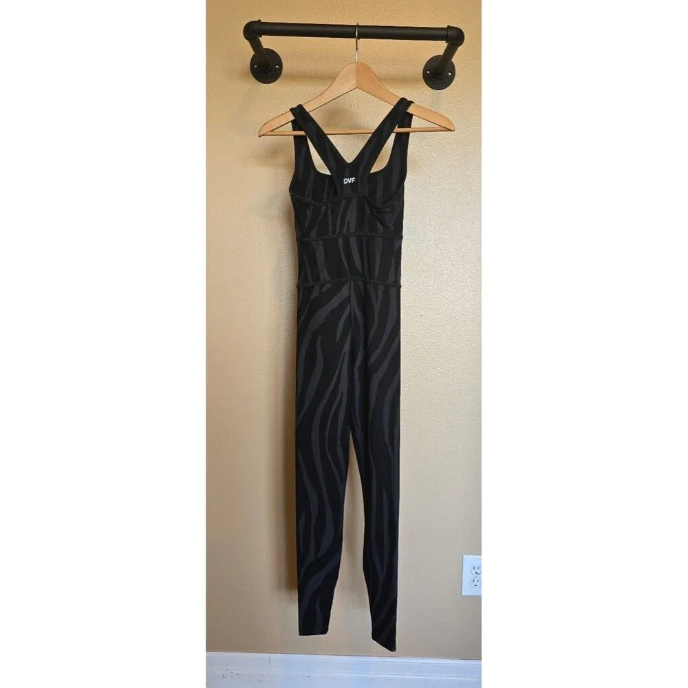 DVF body‎ suit tonal zebra size xxs
